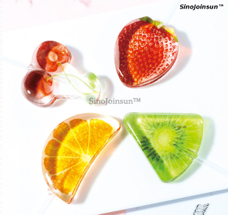Lollipops de imagen comestible de VC sin azúcar y sin grasa