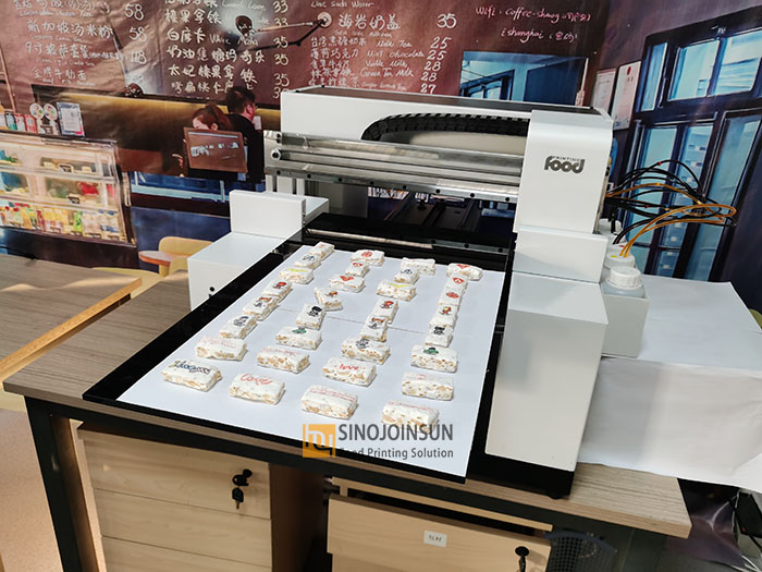 Impresora de comida de escritorio digital A3+ para imágenes comestibles Cake & Macaron